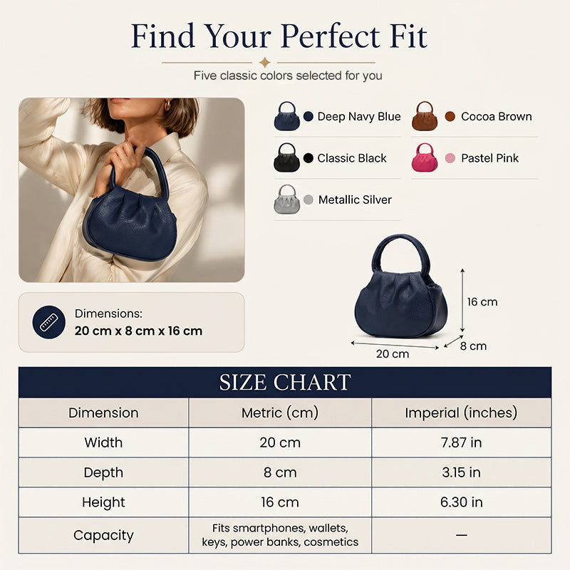 👛 Mini Clutch Bag for Women — Compact Day-to-Night Style