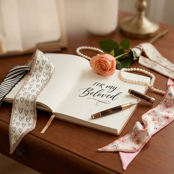 Women's Fade-Proof Silk-Like Multifunctional Fashion Accessories Set
