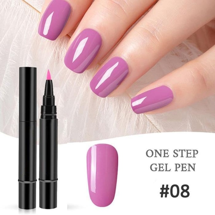 One Step Nail Gel Pen✅Eco-friendly & Tasteless