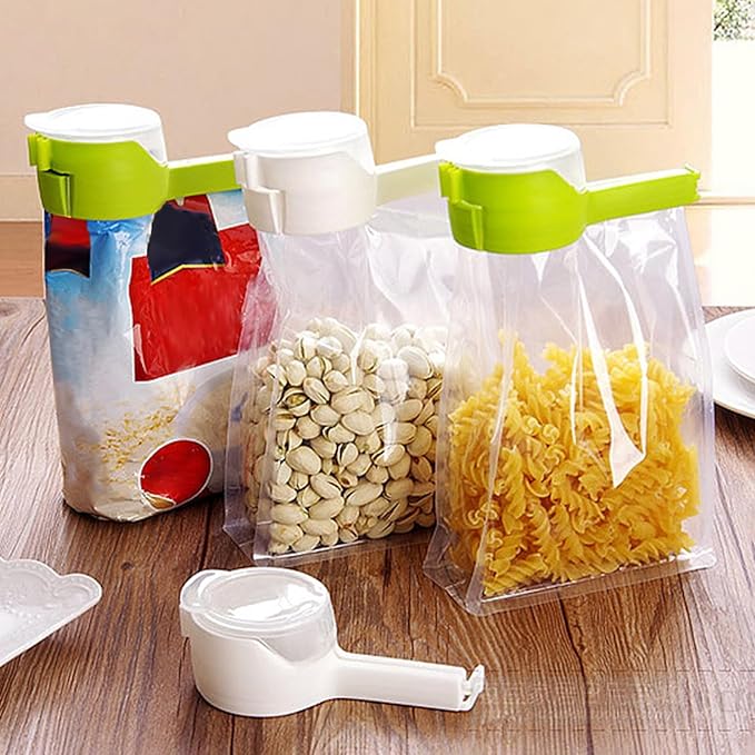 Smart Seal Bag Clips: Keep Snacks Fresh & Organized 🛒