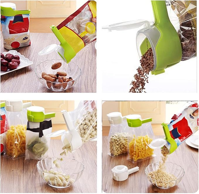 Smart Seal Bag Clips: Keep Snacks Fresh & Organized 🛒