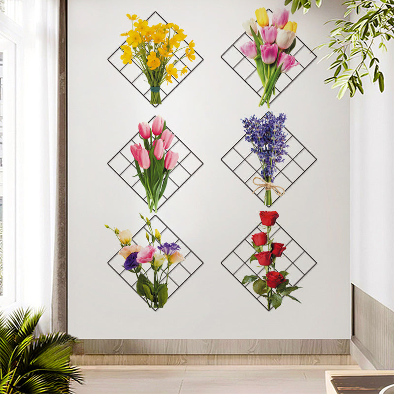 3D Green Plant Wall Sticker