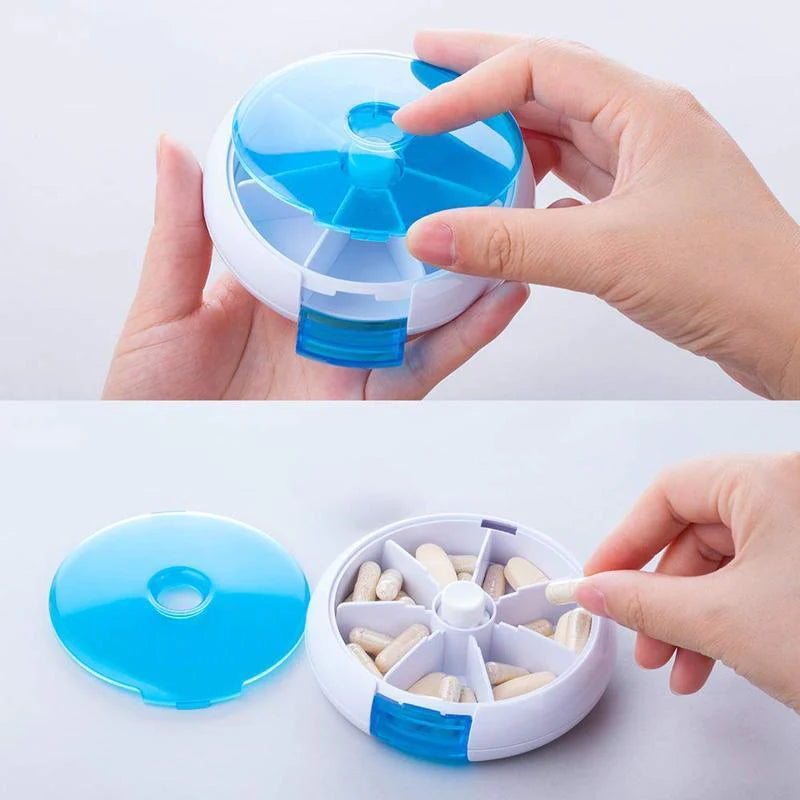 7-Day Pill Organizer Medicine Box