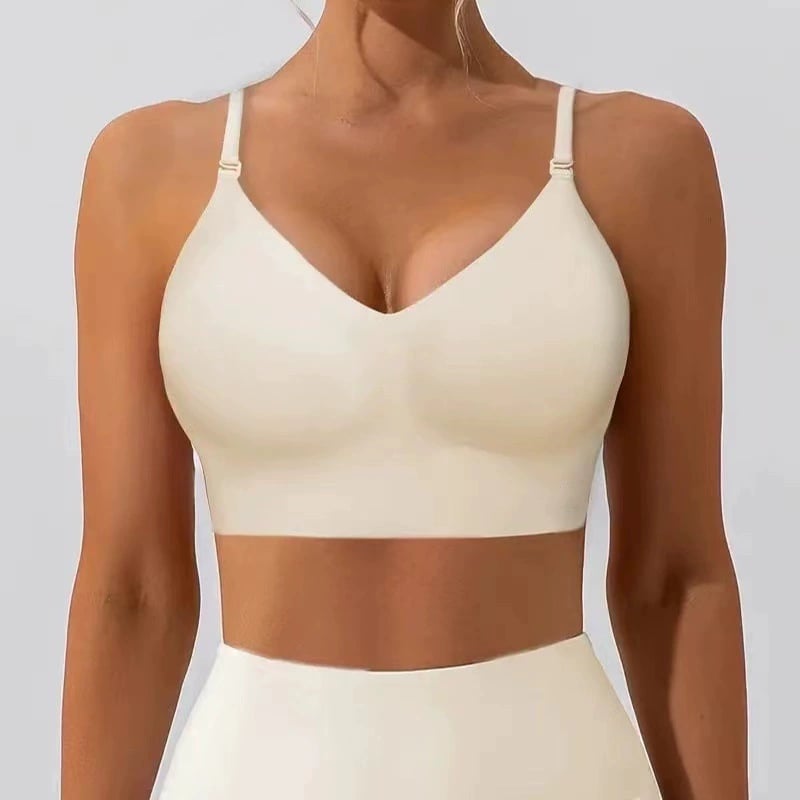 🔥Women's Solid Color Wireless Backless Bra