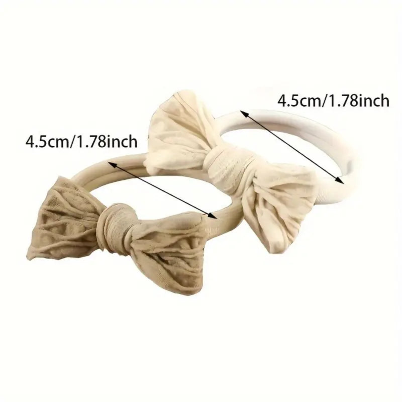 30Pcs Set Bow Hair Ties Set