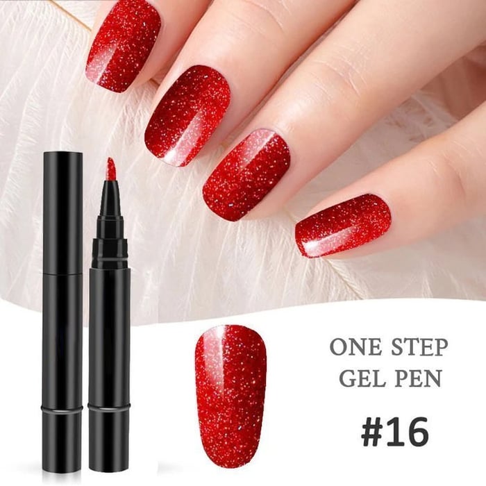 One Step Nail Gel Pen✅Eco-friendly & Tasteless