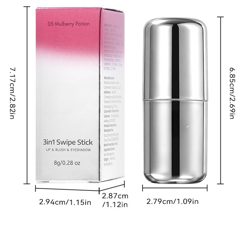 💄3-in-1 Makeup Stick