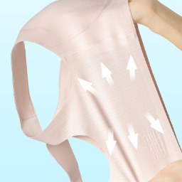 Front-fastening, breathable comfort bra