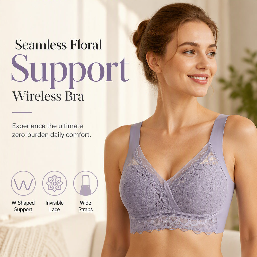 🎀 Women's wireless lace bra