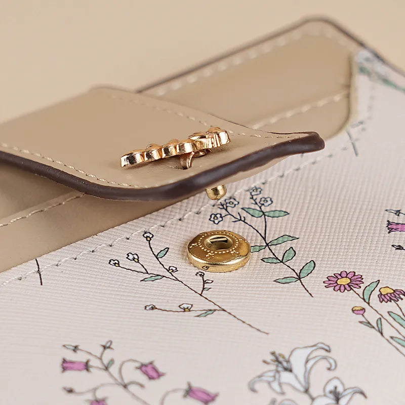 Multi-card slot coin purse PU wallet