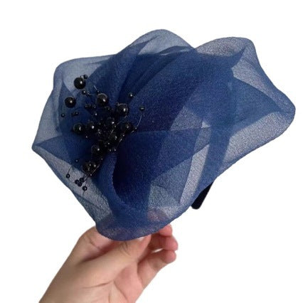 Vintage Organza Fascinator Headband