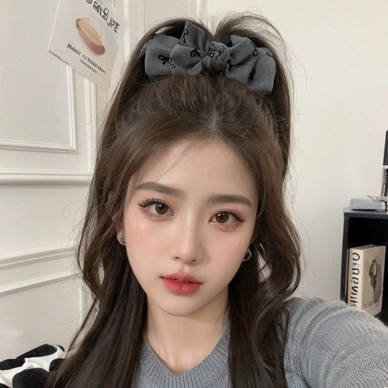 🔥New Hot Selling❤️‍🔥 Grey double-bow hair clip