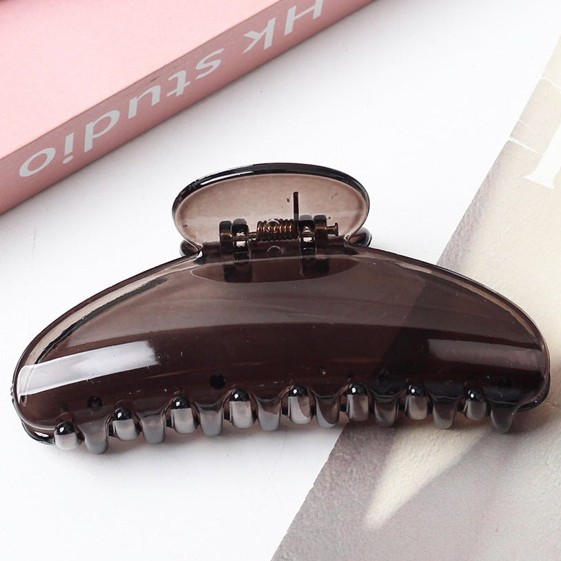 🎀Sophisticated glossy semi-circular hair clip