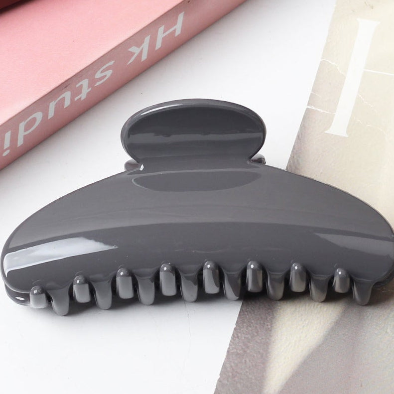 🎀Sophisticated glossy semi-circular hair clip