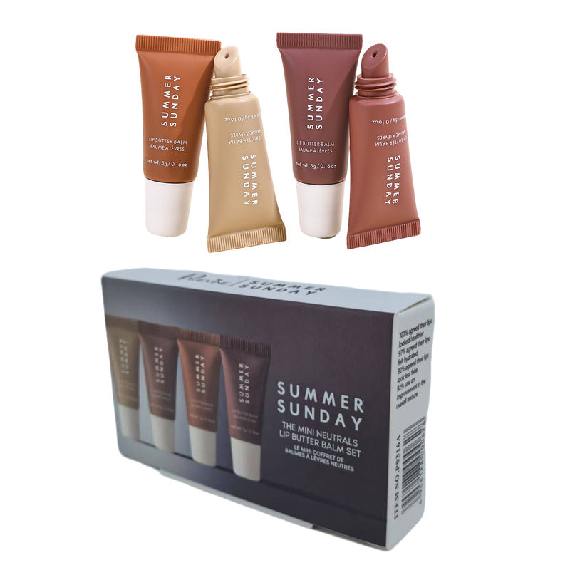 The Mini Neutrals Lip Butter Balm Set