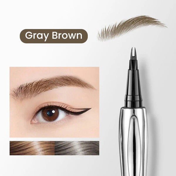 Upgraded Natural Waterproof Eyebrow Pen with Microfine Tip（upgrate) ）