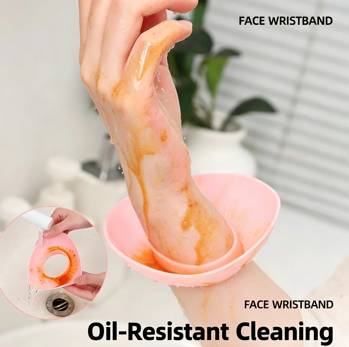 🧼Silicone Anti-Drip Face Wash Water✨