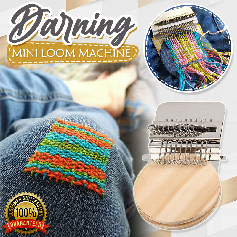 Wooden Darning Mini Loom Machine