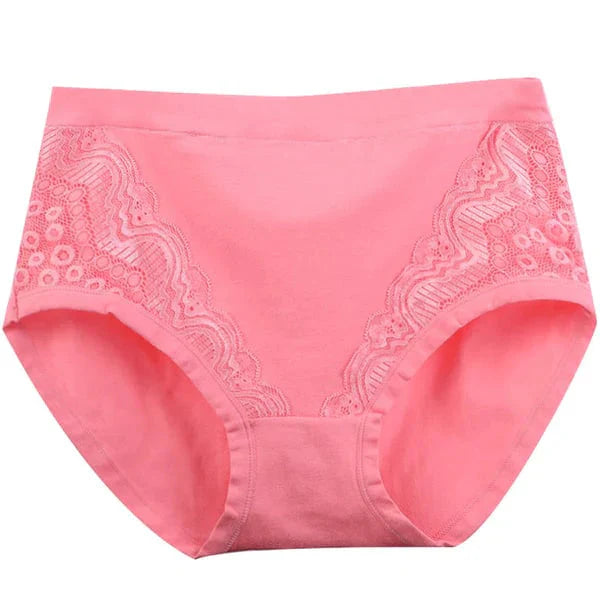 Plus Size High Waist Leak Proof Cotton Panties