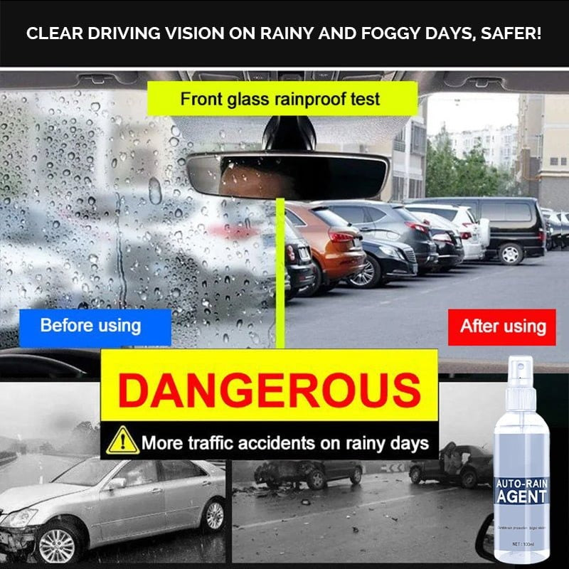 Car Glass Anti-fog Rainproof Agent (30ml)