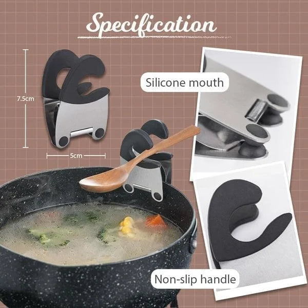 🔥Hot Sale🔥Cookware Side Clip Rest Holder