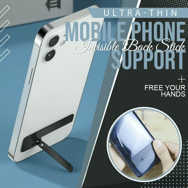 Ultra-thin invisible mini phone holder