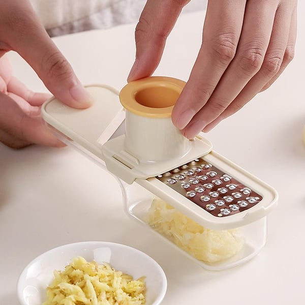 🔥Multifunctional Garlic Grinder & Mandoline Slicer