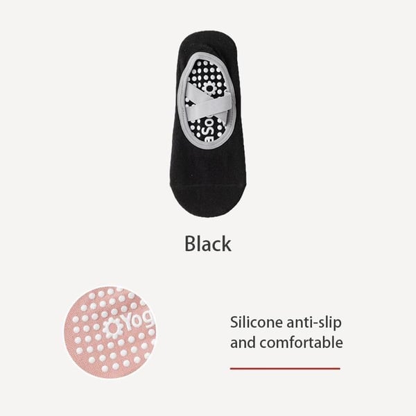 🏆Flash Sale⚡Women's No-Show Socks for Pilates & Workout - Non-Slip Silicone Grip, Breathable & Moisture-Wicking (Yoga/Dance/Indoor Activities)