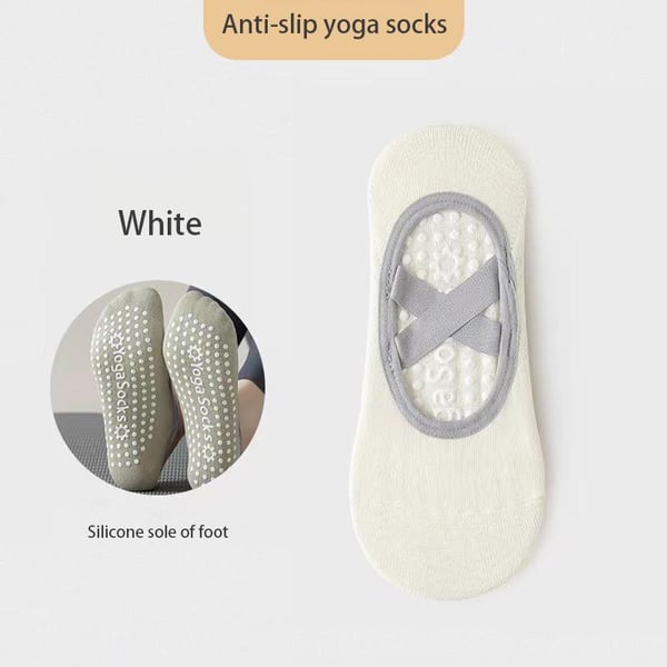 🏆Flash Sale⚡Women's No-Show Socks for Pilates & Workout - Non-Slip Silicone Grip, Breathable & Moisture-Wicking (Yoga/Dance/Indoor Activities)