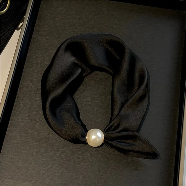 🔥HOT SALE🔥🧣 Effortless Glamour: Pop-On Pearl Necklace Scarf ✨