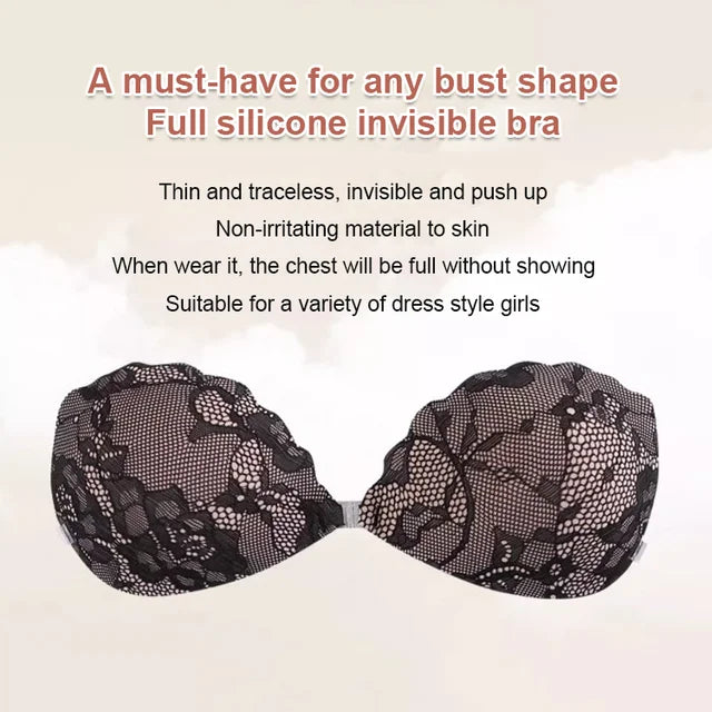 Lace Breathable Invisible Bra Pasties