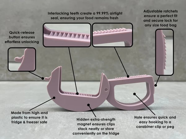 The Food Bag Sealing Clip