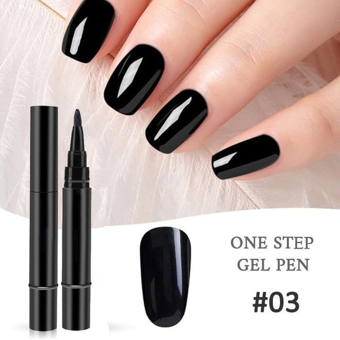 One Step Nail Gel Pen✅Eco-friendly & Tasteless