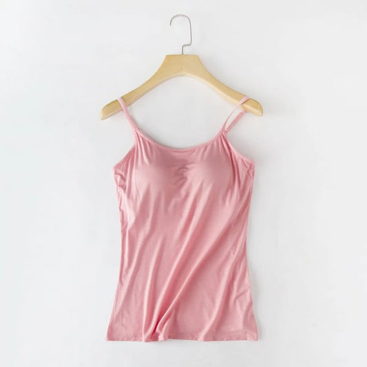 Tank Top with Built in Bra Camisole