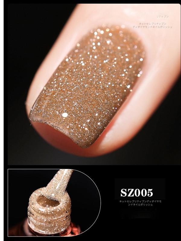 High Density Glitter Nail Gel Polish