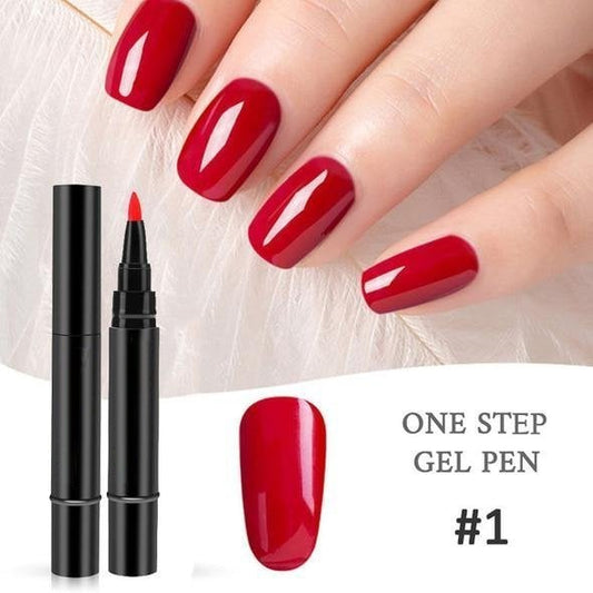One Step Nail Gel Pen✅Eco-friendly & Tasteless