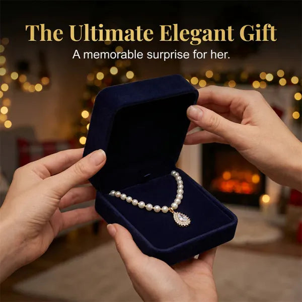 ⏰Women’s Vintage Style Pearl Necklace