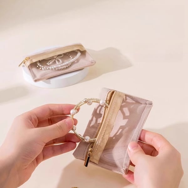 Visible Jewelry Arranging Bag