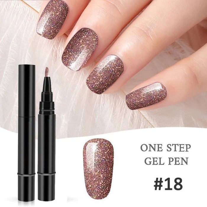 One Step Nail Gel Pen✅Eco-friendly & Tasteless