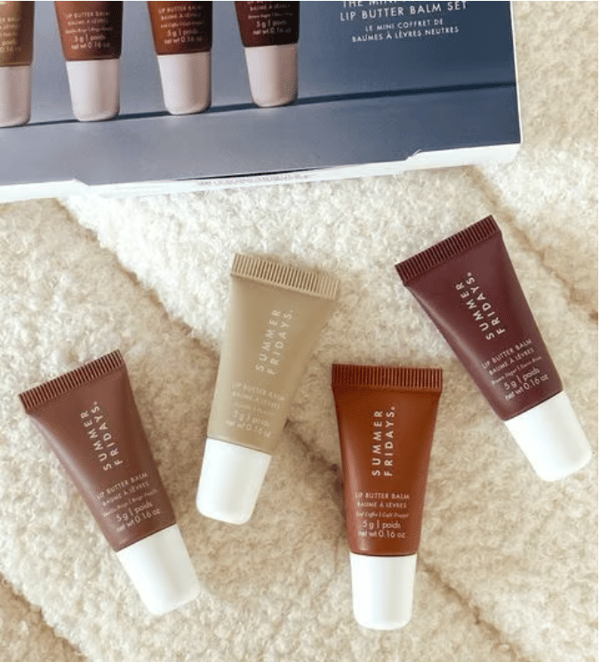 The Mini Neutrals Lip Butter Balm Set
