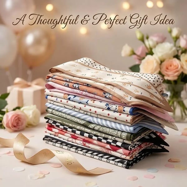Women's Fade-Proof Silk-Like Multifunctional Fashion Accessories Set