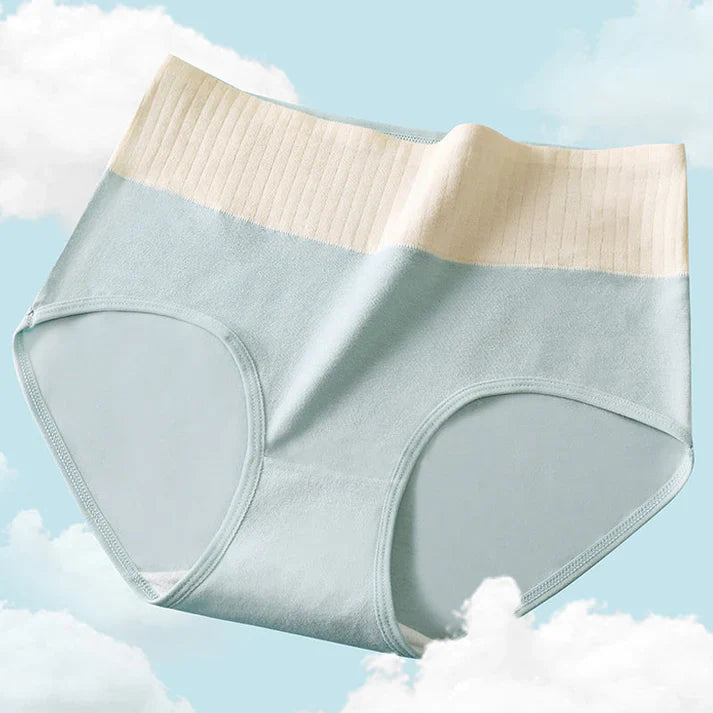 Women's High Waisted 3A Grade Paclitaxel Antibacterial Panties