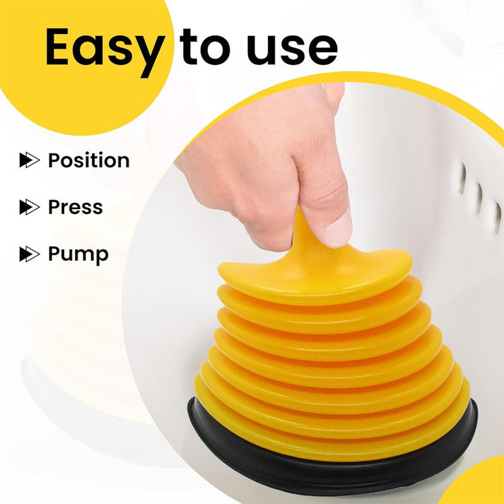 Mini Sink Drain Plunger for Bathrooms