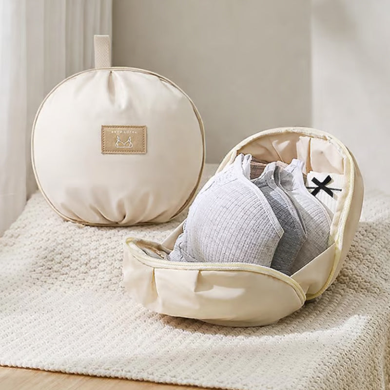 👙 Portable Underwear Storage Bag for Travel – Spherical Dome Design, Compartmentalized Interior & Durable Polyester ✨