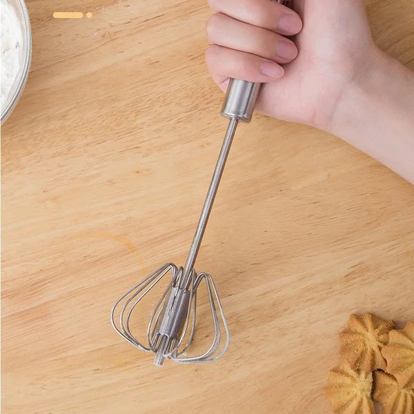 Stainless Steel Semi-Automatic Whisk