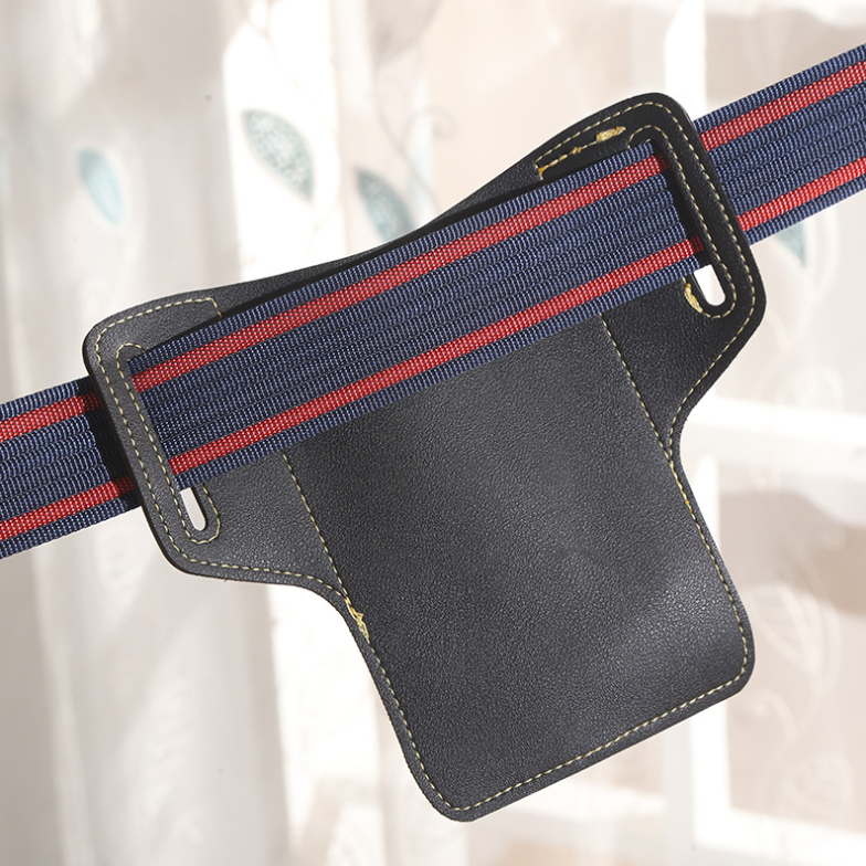 Multifunctional Leather Phone Belt Bag