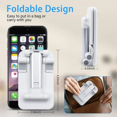 Adjustable Telescopic Folding Cell Phone and Tablet Stand