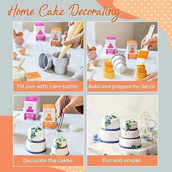 Cocosavin Mini Multi-Tier Cake Mold