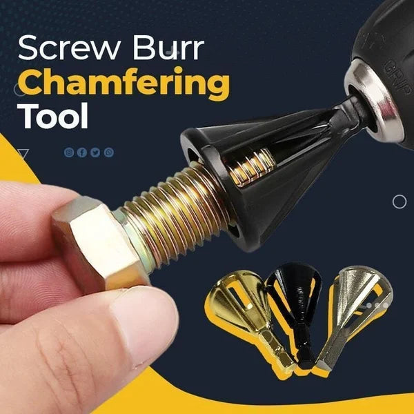 Screw Burr Chamfering Tool