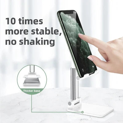 Adjustable Telescopic Folding Cell Phone and Tablet Stand